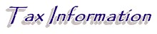 Tax Information