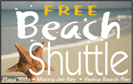 Playa Vista Beach Shuttle