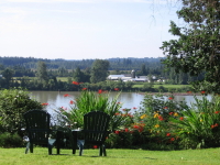 View of the Fraser River from Maple Ridge