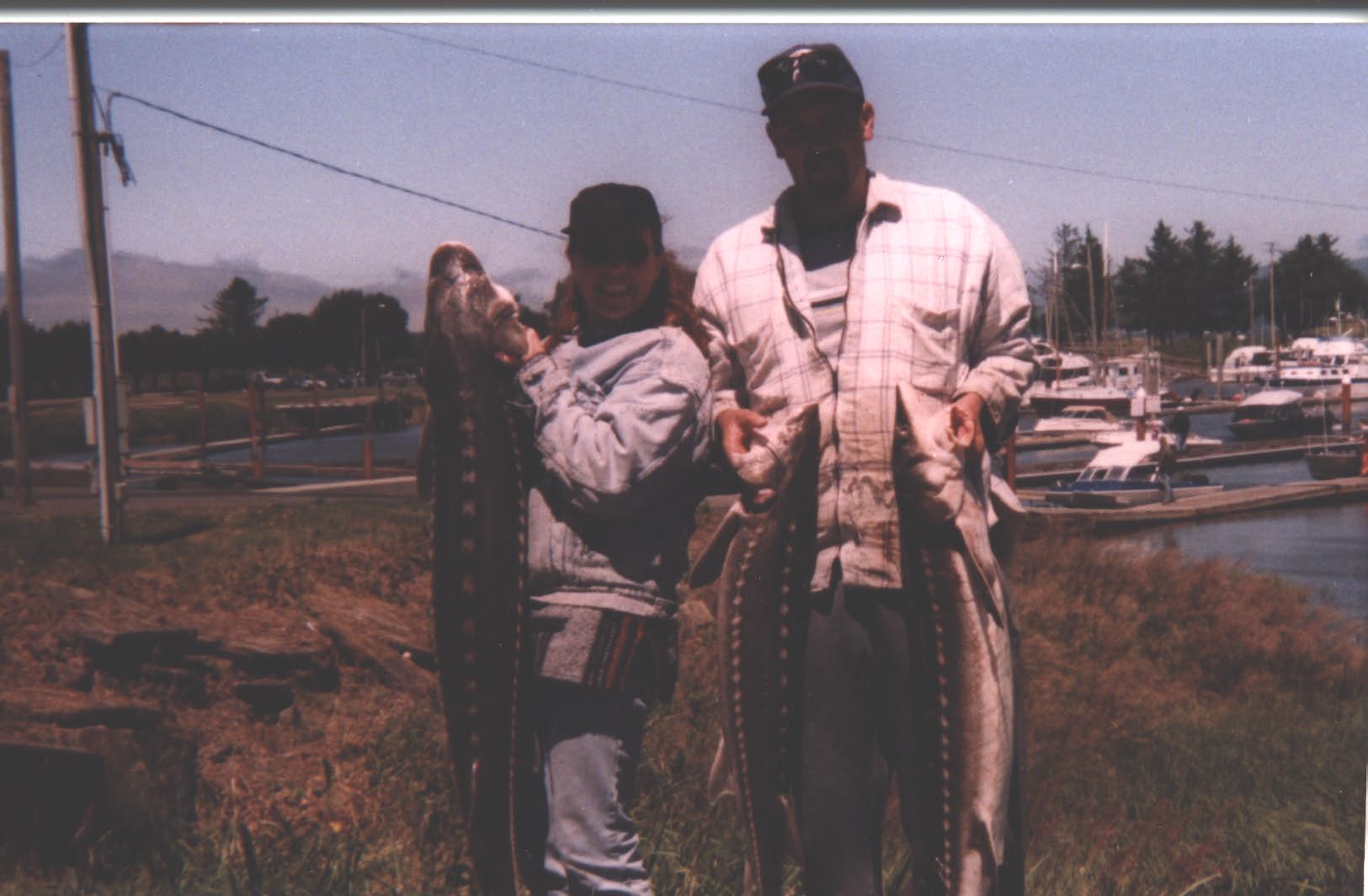 Sturgon Fishing with my Brother