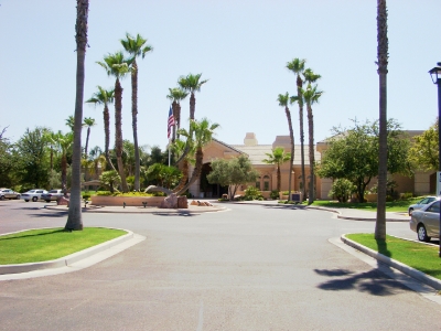 Entrance to Oakwood Country Club