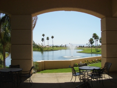 View from Oakwood CC Dining Room