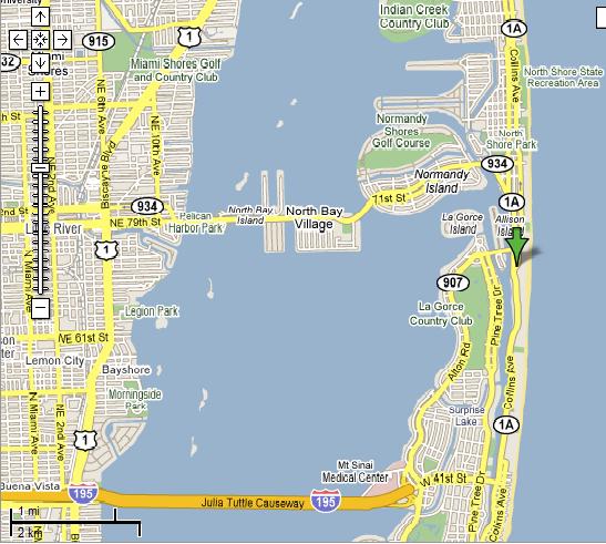 Bath Club-Google Map
