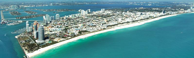 Miami Beach, South Beach and Miami
