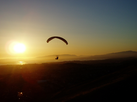 Sunset over Vallejo From Channing Park in Benicia