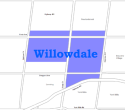 Willowdale Neighbourhood in Toronto