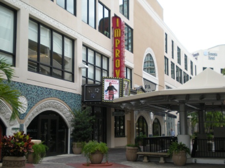 This is the Improv at The Shops of Mayfair. Other places of interest located here would be �Out of Africa� (for you tribal junkies) and the Miami Music Conservatory. 