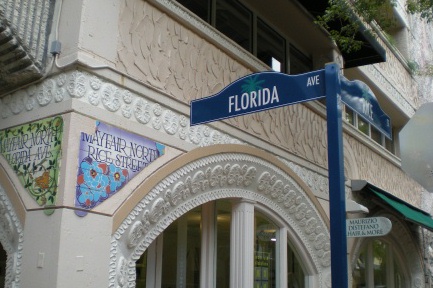 Florida Ave street sign
