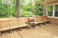 Deck looks out over large backyard no image