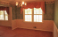 Dining room with custom molding no image