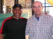 SF 49er's Roger Craig with David Kent